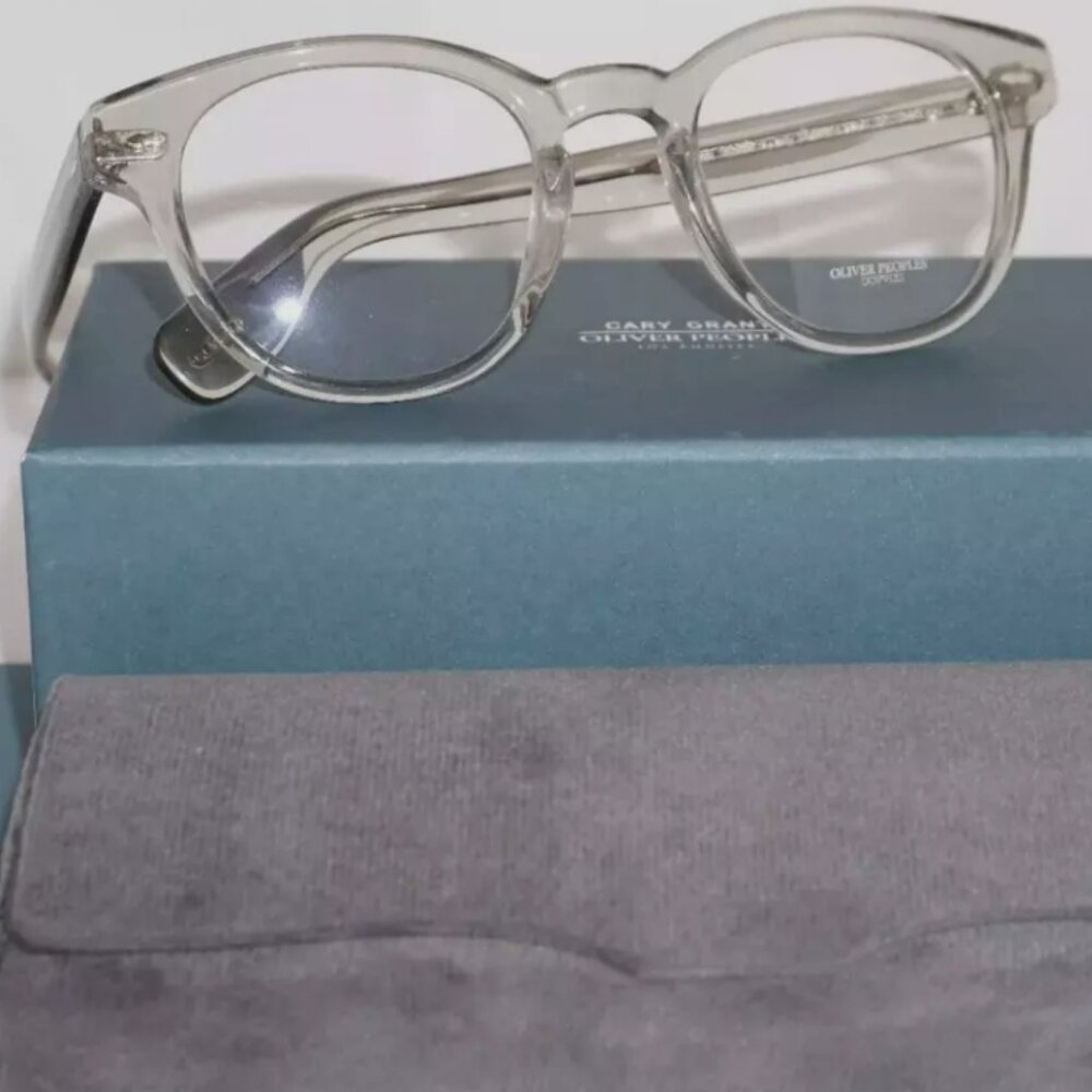 OLIVER PEOPLES CARY GRANT OPTICAL OV5413U in Crystal MSRP$468 DiCaprio’s Fav